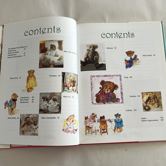 NWT Teddy Bear Magic BOOK Make Adorable Bears Anita Louise Crane Patterns 1995 - Picture 8 of 17